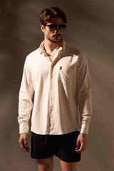 CAMISA LINHO FLOW - OFF WHITE da Vörr Brasil | Loja Oficial Vörr Brasil