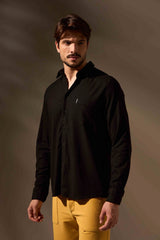 CAMISA LINHO FLOW - PRETO da Vörr Brasil | Loja Oficial Vörr Brasil