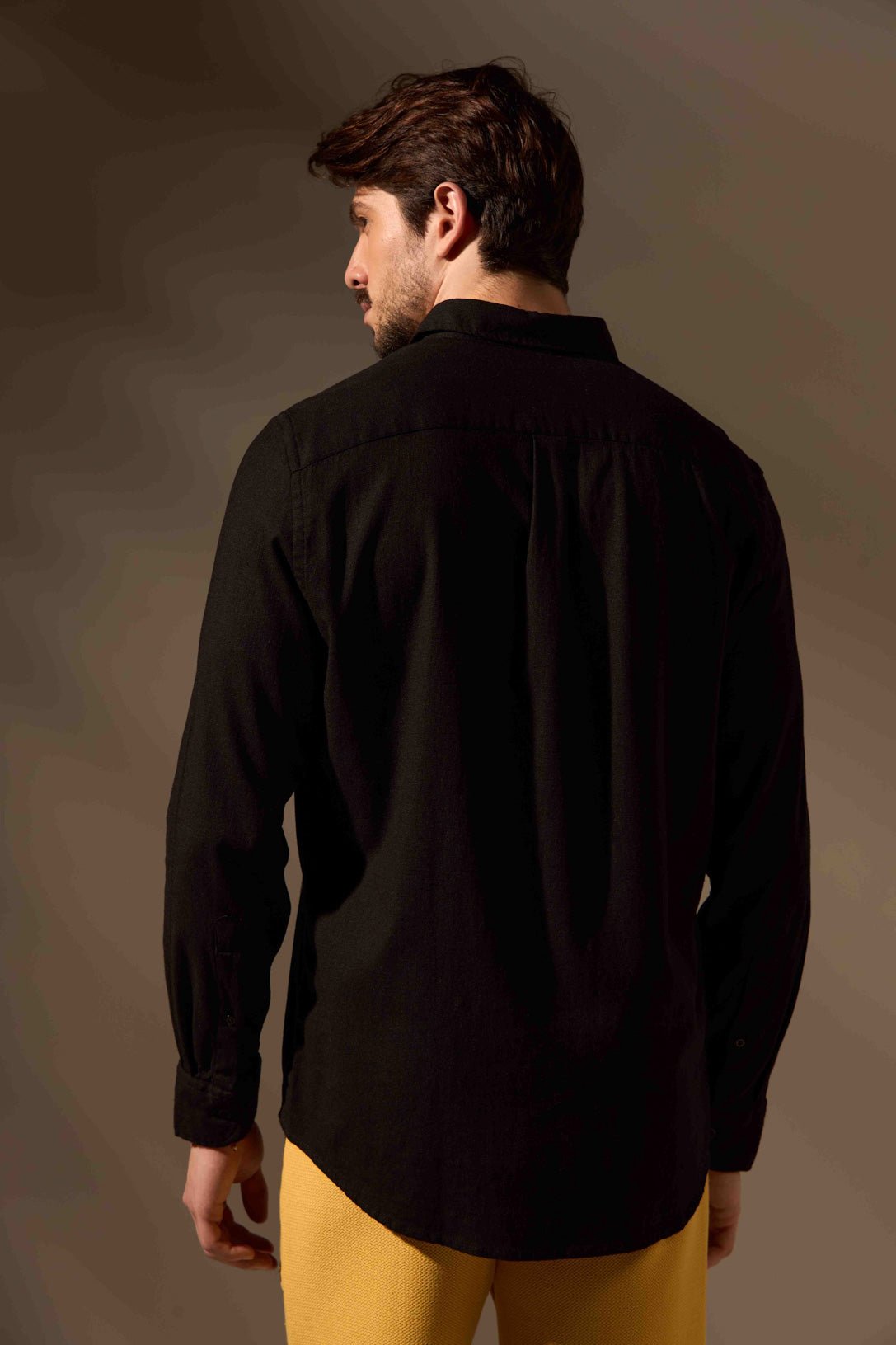 CAMISA LINHO FLOW - PRETO da Vörr Brasil | Loja Oficial Vörr Brasil