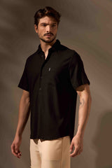 CAMISA LINHO FLOW - PRETO da Vörr Brasil | Loja Oficial Vörr Brasil