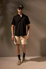 CAMISA LINHO FLOW - PRETO da Vörr Brasil | Loja Oficial Vörr Brasil