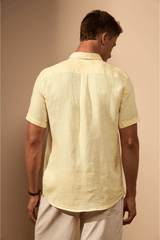 CAMISA LINHO GIBSON - AMARELO da Vörr Brasil | Loja Oficial Vörr Brasil
