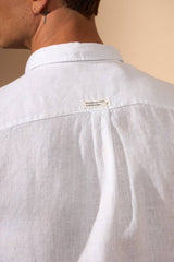 CAMISA LINHO GIBSON COM BOLSO - BRANCO da Vörr Brasil | Loja Oficial Vörr Brasil