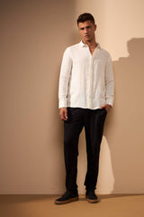 CAMISA LINHO GIBSON - OFF WHITE da Vörr Brasil | Loja Oficial Vörr Brasil