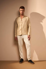 CAMISA GIBSON 100% LINHO - PALHA da Vörr Brasil | Vörr Brasil