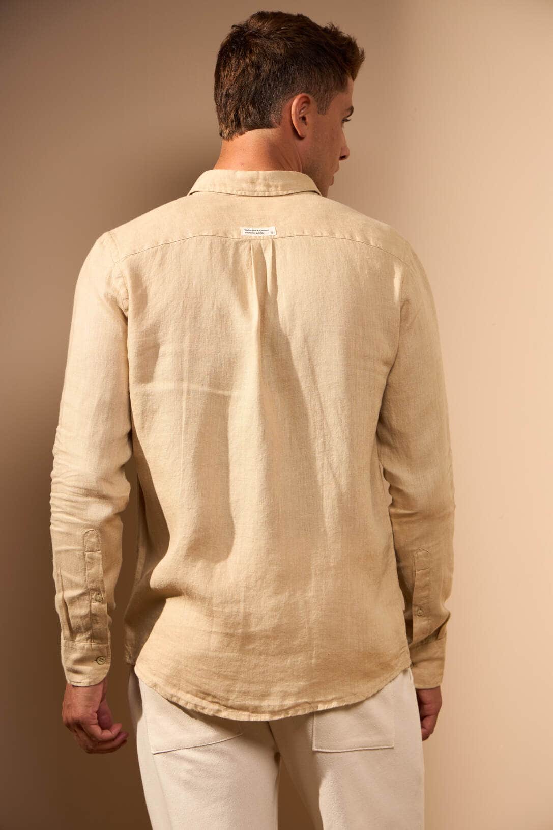 CAMISA GIBSON 100% LINHO - PALHA da Vörr Brasil | Vörr Brasil