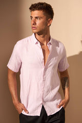 CAMISA LINHO GIBSON - ROSA da Vörr Brasil | Loja Oficial Vörr Brasil