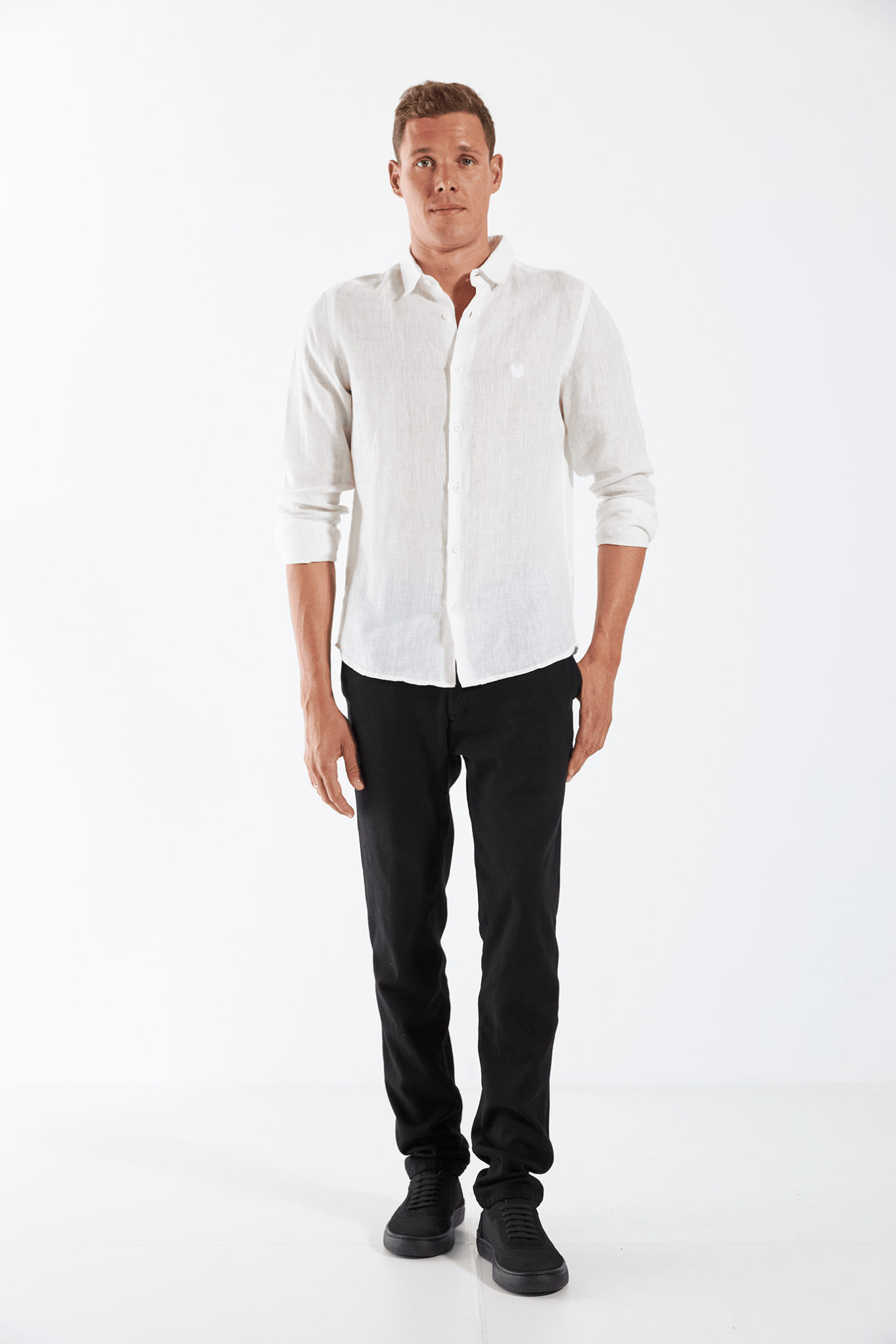 CAMISA LINHO VÖRR - BRANCO da Vörr Brasil | Vörr Brasil
