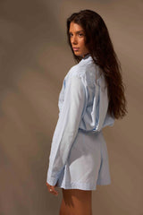 CAMISA ONDAS ALGODÃO - AZUL da Vörr Brasil | Loja Oficial Vörr Brasil