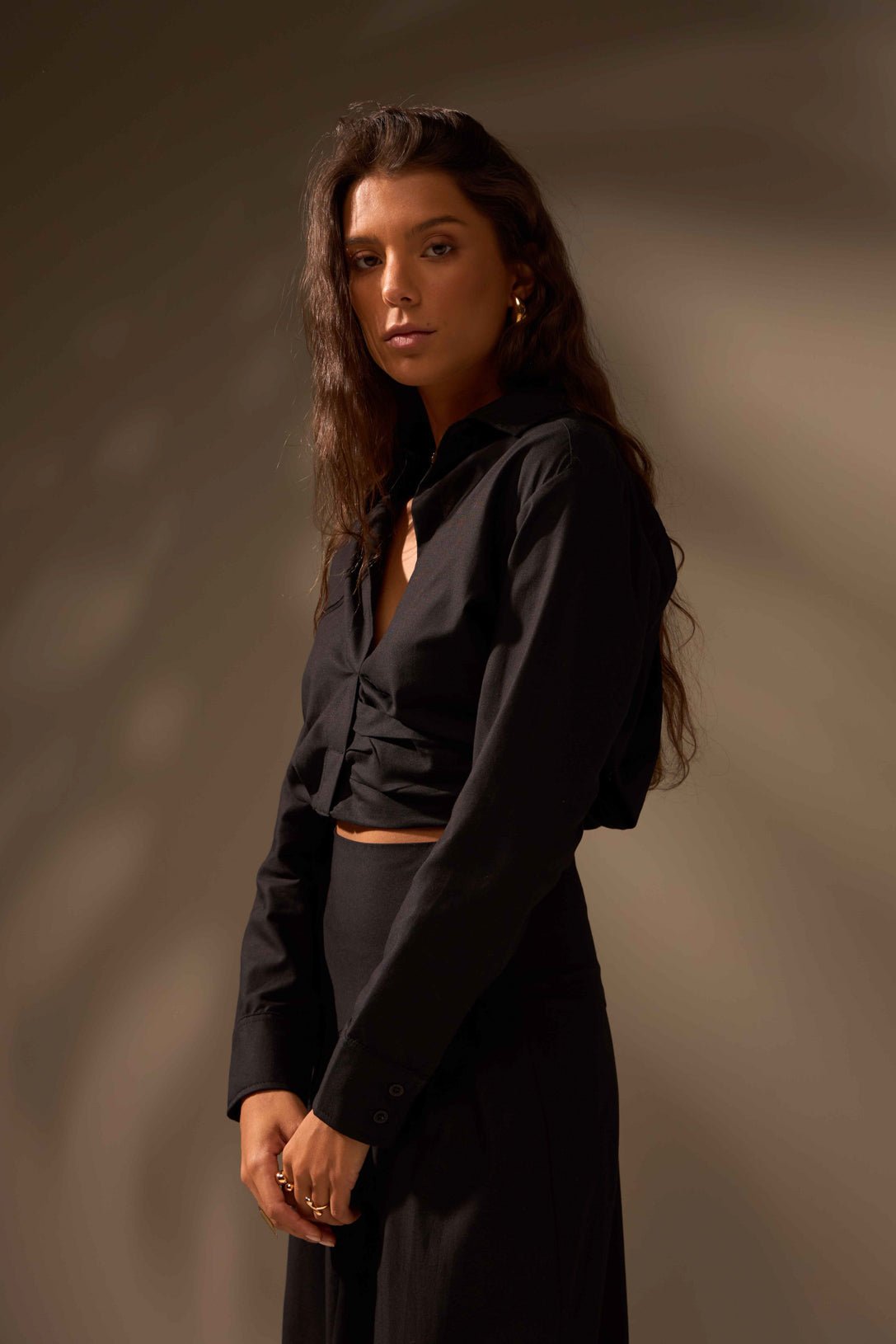 CAMISA ONDAS ALGODÃO - PRETO da Vörr Brasil | Loja Oficial Vörr Brasil