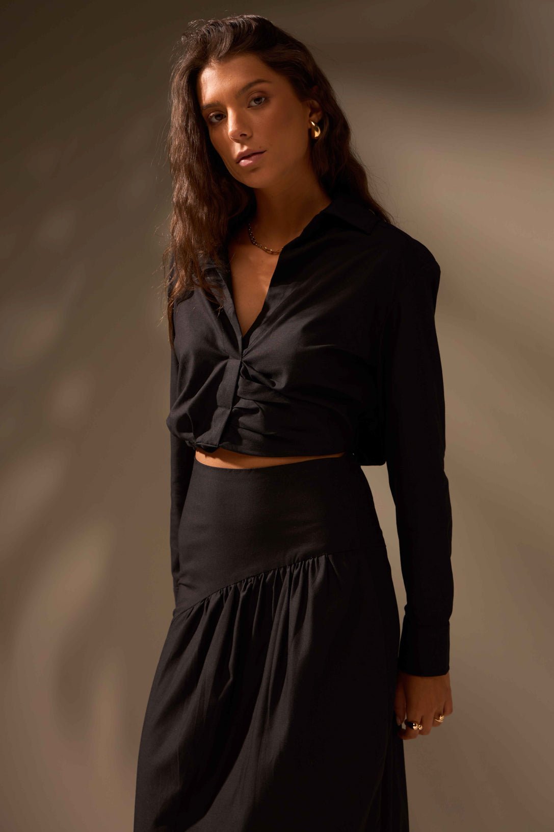 CAMISA ONDAS ALGODÃO - PRETO da Vörr Brasil | Loja Oficial Vörr Brasil