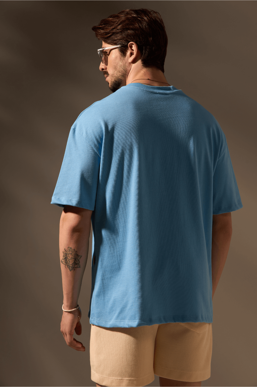 CAMISA OVERSIZED SERRA 100% ALGODÃO - AZUL da Vörr Brasil | Loja Oficial Vörr Brasil
