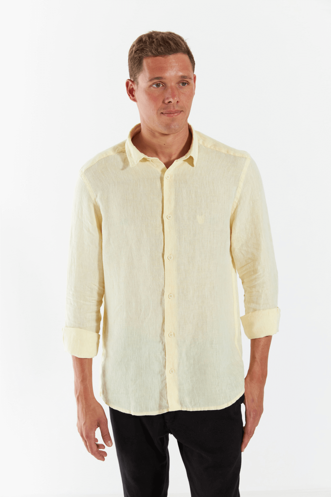 CAMISA SOL SLIM - AMARELO da Vörr Brasil | Loja Oficial Vörr Brasil