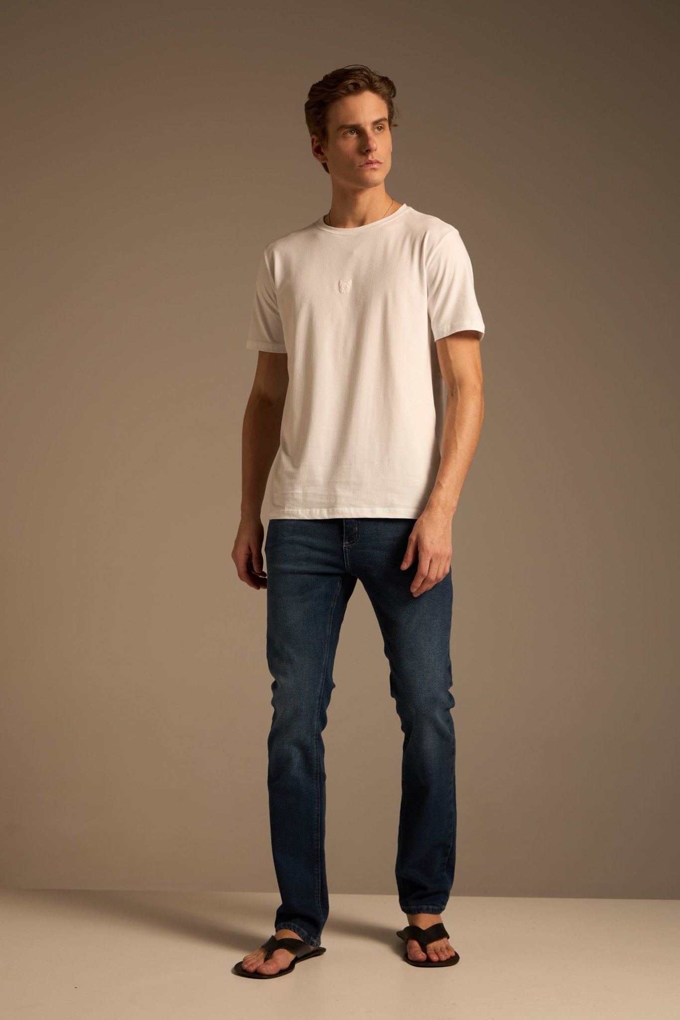 CAMISETA ALGODÃO EGÍPCIO VÖRR BULL - BRANCO da Vörr Brasil | Loja Oficial Vörr Brasil