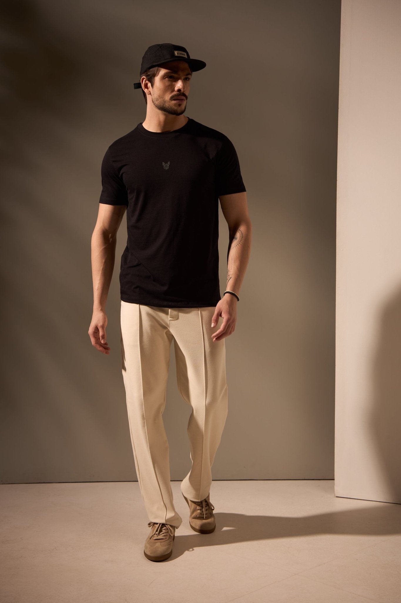 CAMISETA ALGODÃO EGÍPCIO VÖRR BULL - PRETO da Vörr Brasil | Loja Oficial Vörr Brasil