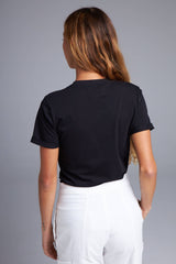 CAMISETA BÁSICA ALGODÃO EGÍPCIO GOLA V - PRETO da Vörr Brasil | Loja Oficial Vörr Brasil