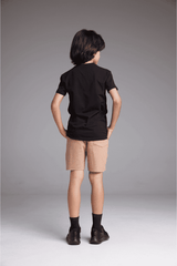CAMISETA BÁSICA ALGODÃO EGÍPCIO INFANTIL - PRETO da Vörr Brasil | Loja Oficial Vörr Brasil