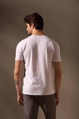 CAMISETA COPO LAGOINHA ALGODÃO EGÍPCIO - BRANCO