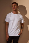 CAMISETA ESSENCIAL ALGODÃO PIMA - BRANCO E PRETO