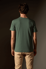 CAMISETA BÁSICA ALGODÃO PIMA - VERDE da Vörr Brasil | Loja Oficial Vörr Brasil