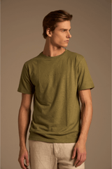 CAMISETA BÁSICA CÂNHAMO CONCEITO - VERDE da Vörr Brasil | Loja Oficial Vörr Brasil