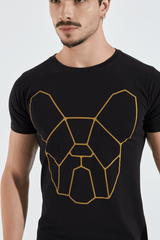CAMISETA BÁSICA CLÁSSICA - PRETO E DOURADO da Vörr Brasil | Loja Oficial Vörr Brasil