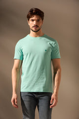 CAMISETA BÁSICA CONFORTO 100% ALGODÃO - VERDE ÁGUA da Vörr Brasil | Loja Oficial Vörr Brasil