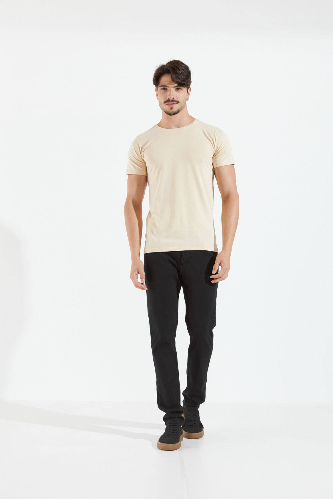 CAMISETA BÁSICA LONG - AREIA da Vörr Brasil | Loja Oficial Vörr Brasil