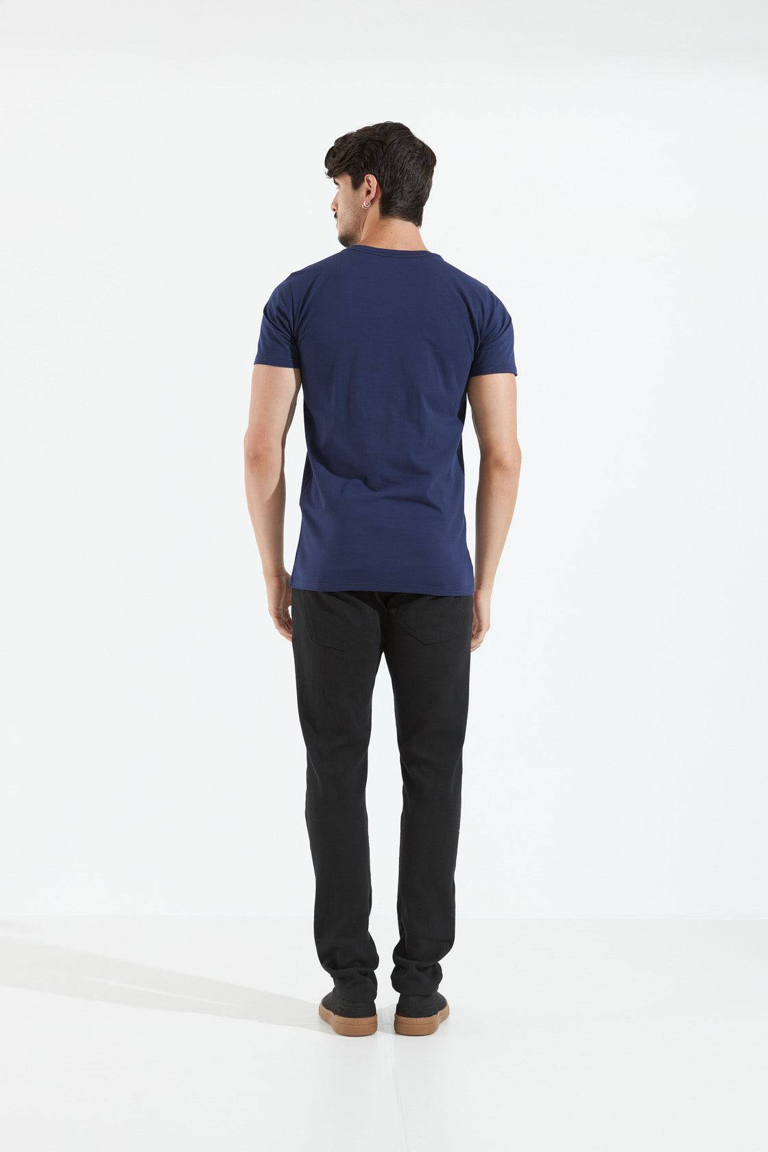 CAMISETA BÁSICA LONG - MARINHO da Vörr Brasil | Loja Oficial Vörr Brasil