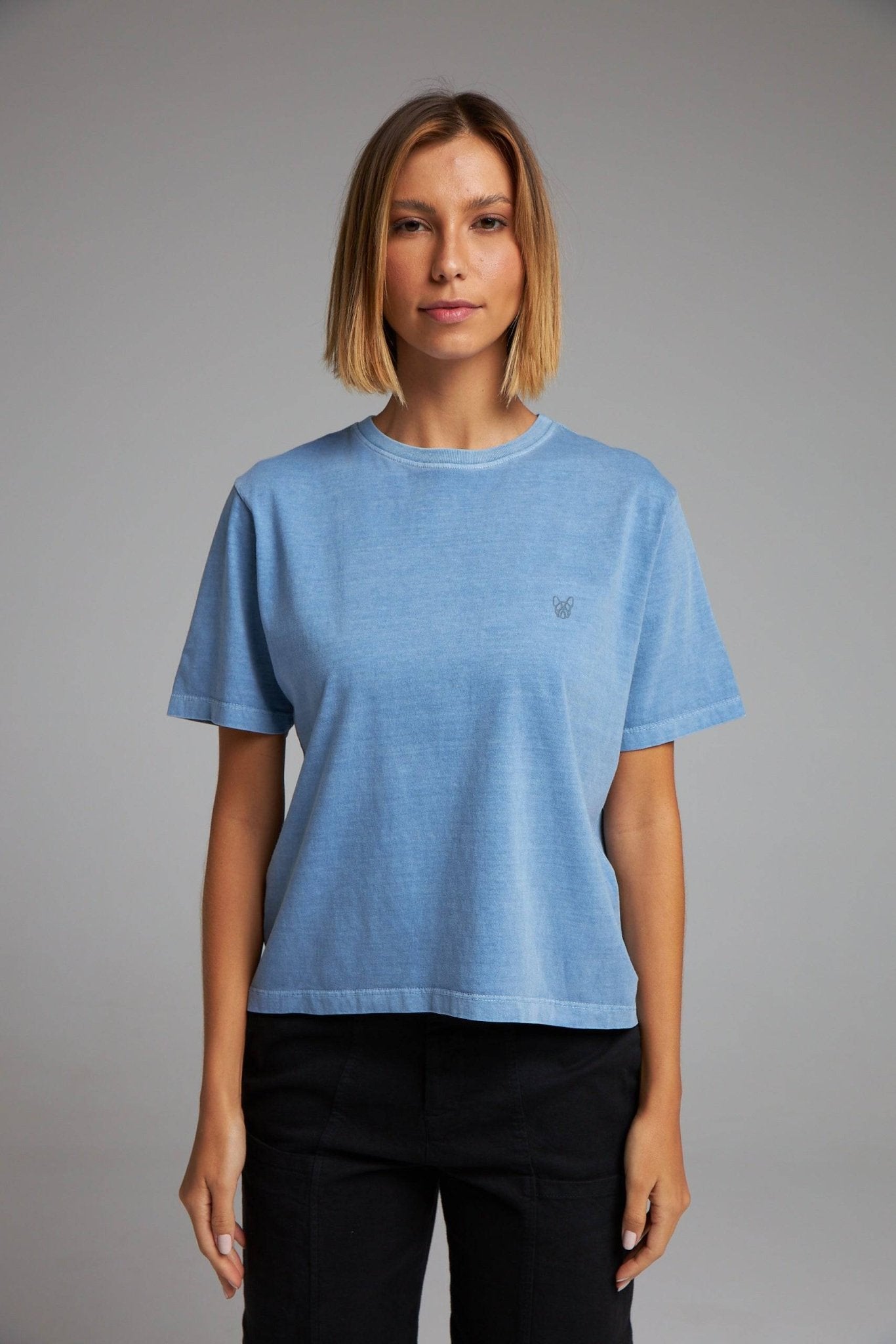 CAMISETA BÁSICA STONE - AZUL da Vörr Brasil | Loja Oficial Vörr Brasil