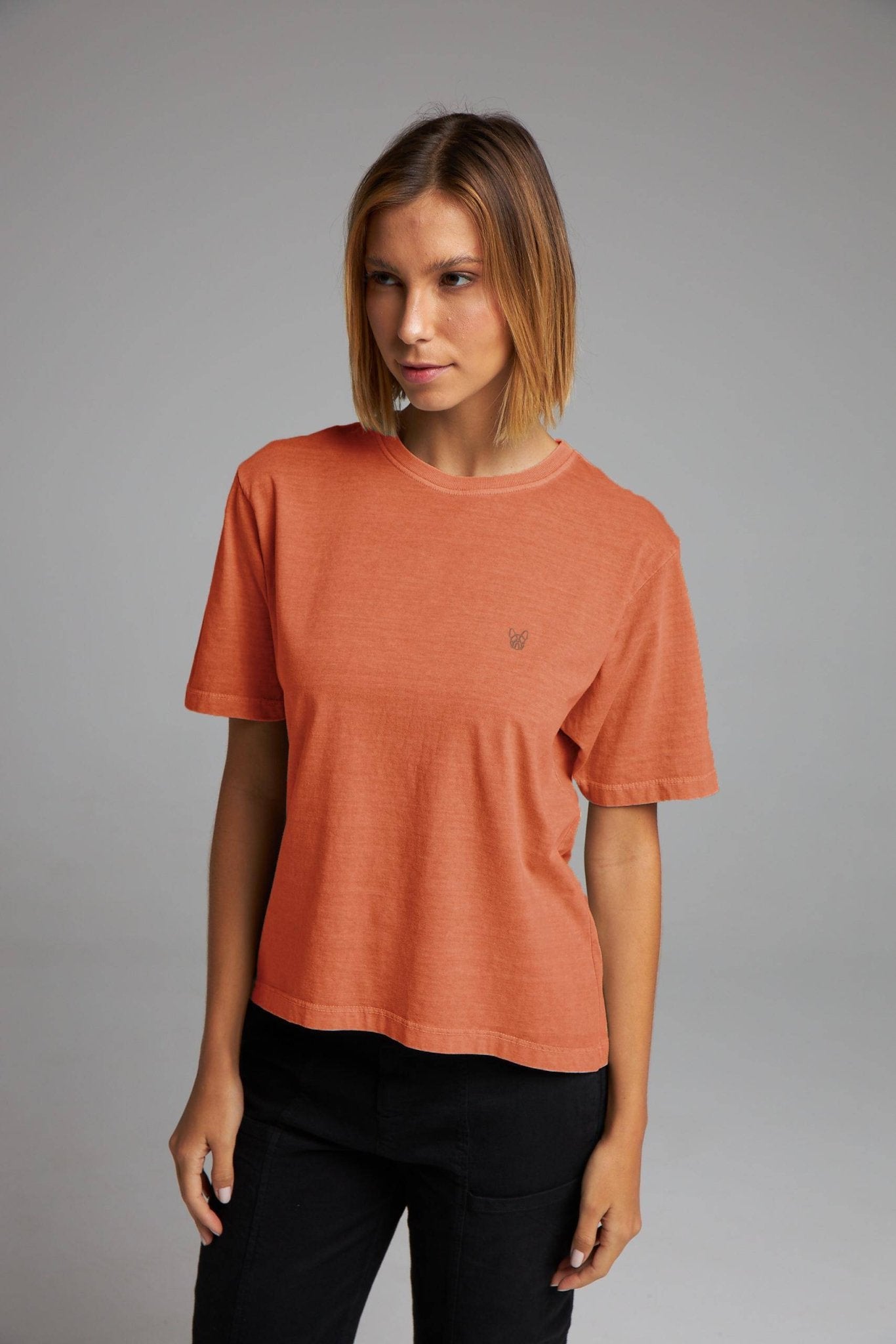 CAMISETA BÁSICA 100% ALGODÃO - LARANJA da Vörr Brasil | Vörr Brasil