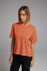 CAMISETA BÁSICA 100% ALGODÃO - LARANJA da Vörr Brasil | Vörr Brasil