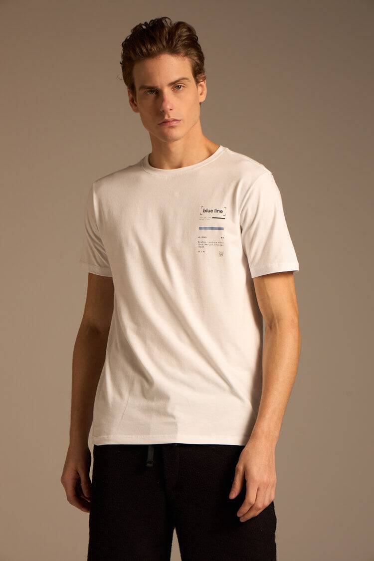 CAMISETA BLUE LINE - BRANCO da Vörr Brasil | Loja Oficial Vörr Brasil
