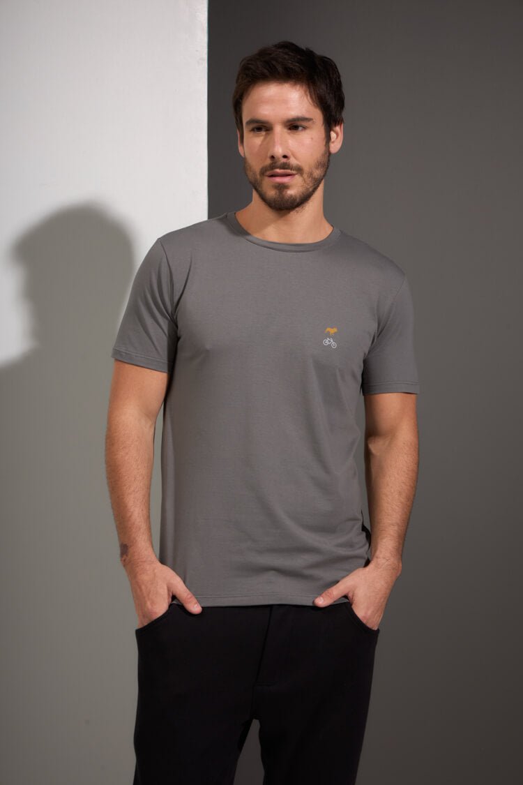 CAMISETA BULL BIKE - CINZA da Vörr Brasil | Loja Oficial Vörr Brasil