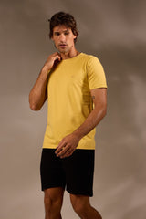 CAMISETA CONFORTO 100% ALGODÃO - AMARELO da Vörr Brasil | Vörr Brasil