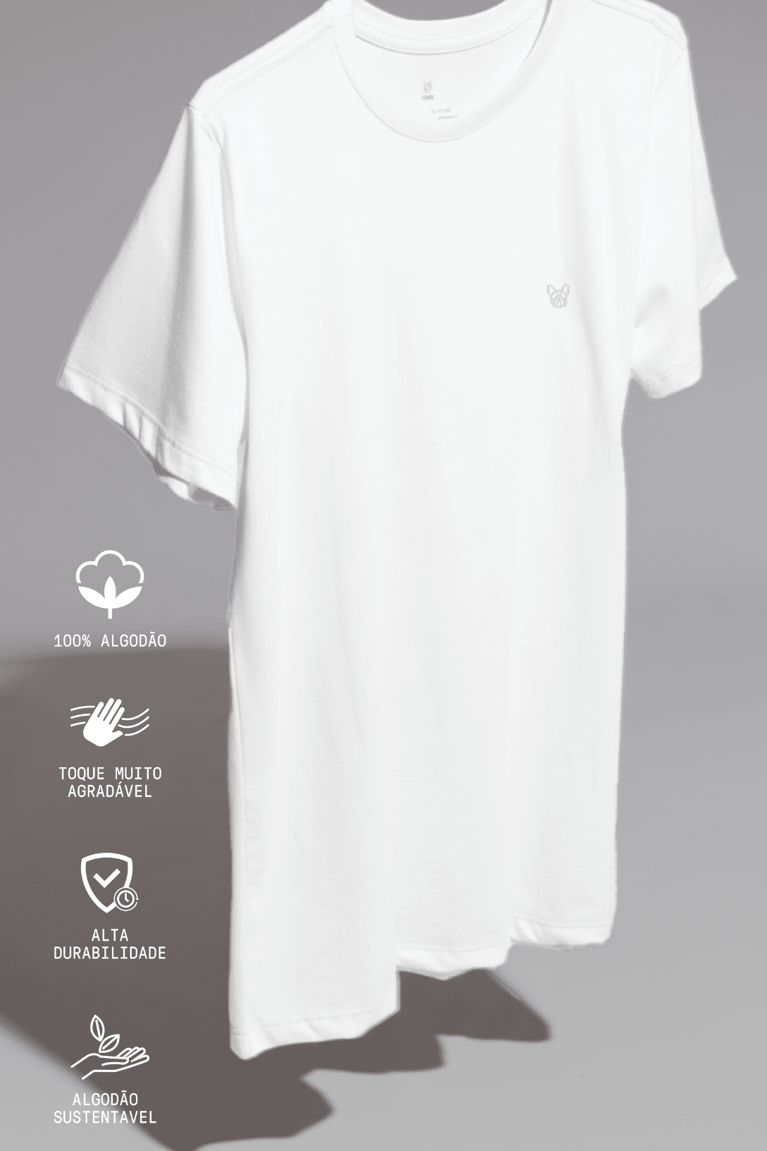 CAMISETA CONFORTO 100% ALGODÃO - AMARELO da Vörr Brasil | Vörr Brasil