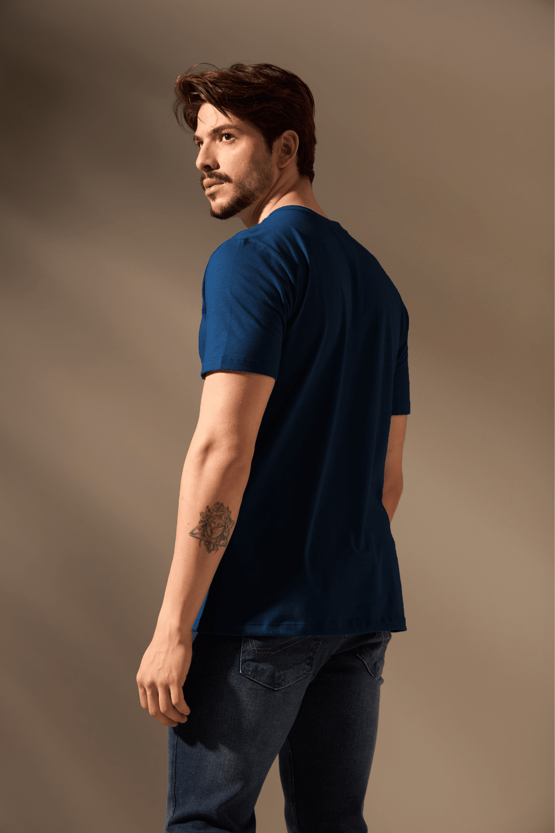 CAMISETA CONFORTO 100% ALGODÃO - MARINHO da Vörr Brasil | Vörr Brasil