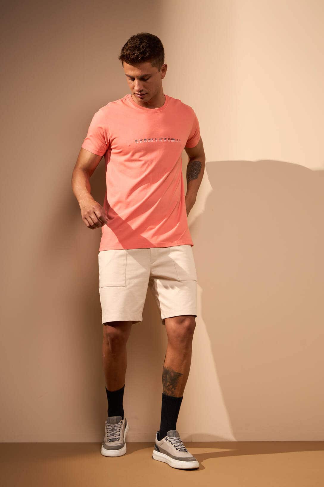 CAMISETA COORDENADAS - SALMÃO da Vörr Brasil | Loja Oficial Vörr Brasil