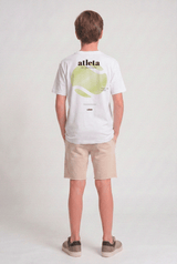 CAMISETA ENDÖRFINA DE PAI PARA FILHO INFANTIL ALGODÃO EGÍPCIO - BRANCO da Vörr Brasil | Vörr Brasil