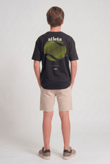 CAMISETA ENDÖRFINA DE PAI PARA FILHO INFANTIL ALGODÃO EGÍPCIO - PRETO da Vörr Brasil | Vörr Brasil