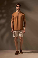 CAMISETA ENDURANCE TEXTURIZADA ALGODÃO EGÍPCIO - COBRE da Vörr Brasil | Loja Oficial Vörr Brasil