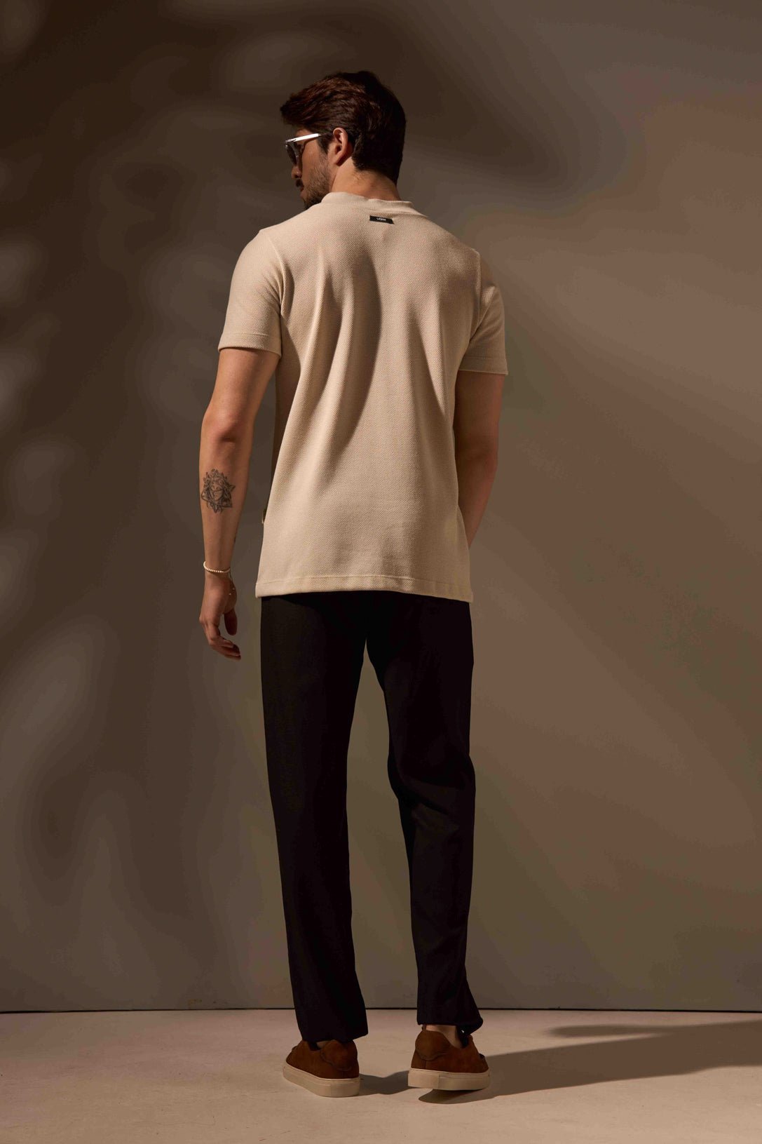 CAMISETA ENDURANCE TEXTURIZADA ALGODÃO EGÍPCIO - OFF WHITE da Vörr Brasil | Loja Oficial Vörr Brasil