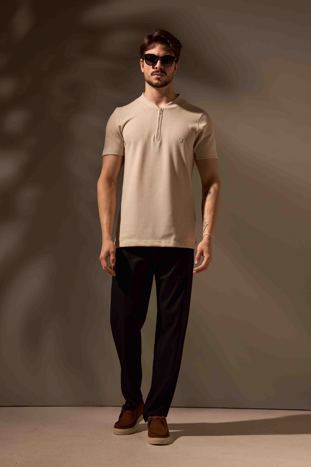 CAMISETA ENDURANCE TEXTURIZADA ALGODÃO EGÍPCIO - OFF WHITE da Vörr Brasil | Loja Oficial Vörr Brasil