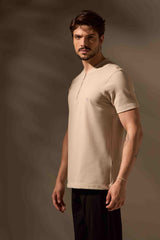 CAMISETA ENDURANCE TEXTURIZADA ALGODÃO EGÍPCIO - OFF WHITE da Vörr Brasil | Loja Oficial Vörr Brasil