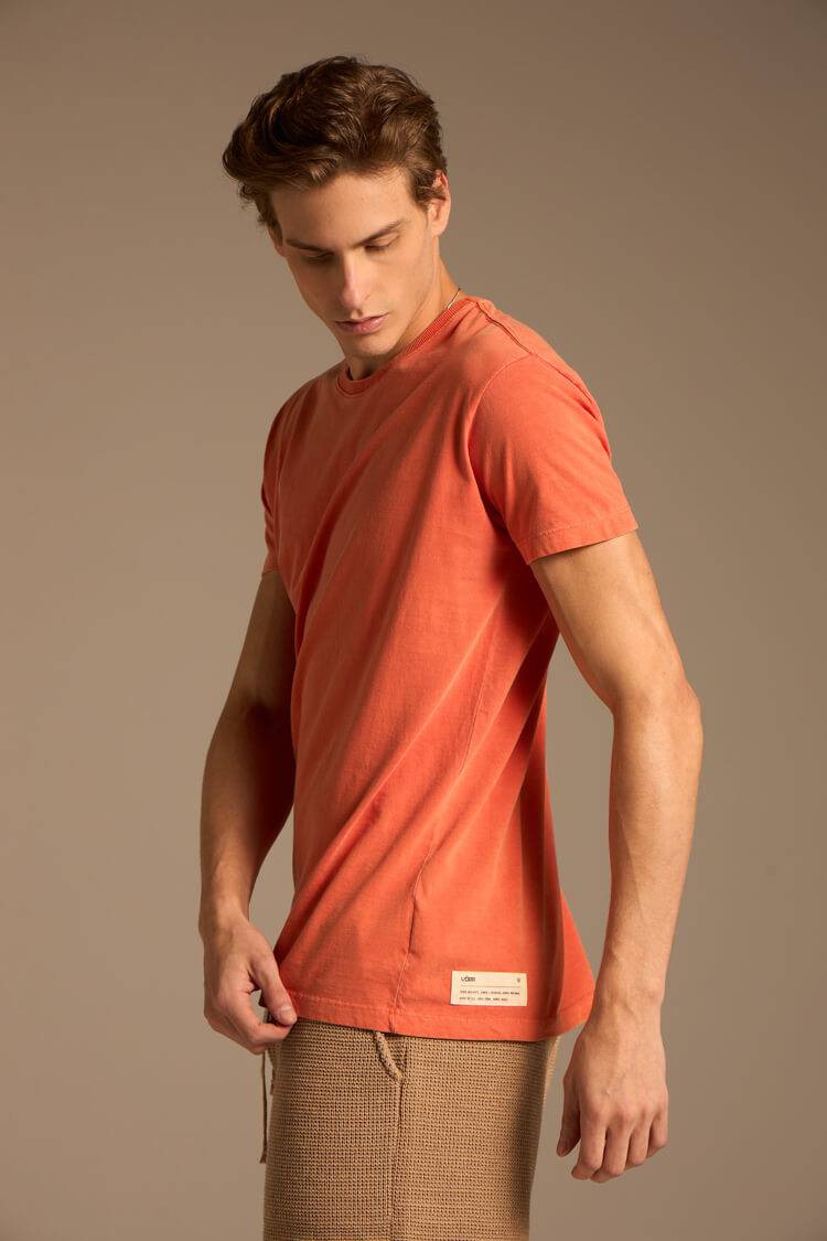 CAMISETA ESPELHO STONE - LARANJA da Vörr Brasil | Loja Oficial Vörr Brasil