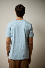 CAMISETA ESSENCIAL ALGODÃO EGÍPCIO - AZUL da Vörr Brasil | Vörr Brasil