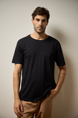 CAMISETA ESSENCIAL ALGODÃO PIMA FLOW - PRETO da Vörr Brasil | Vörr Brasil