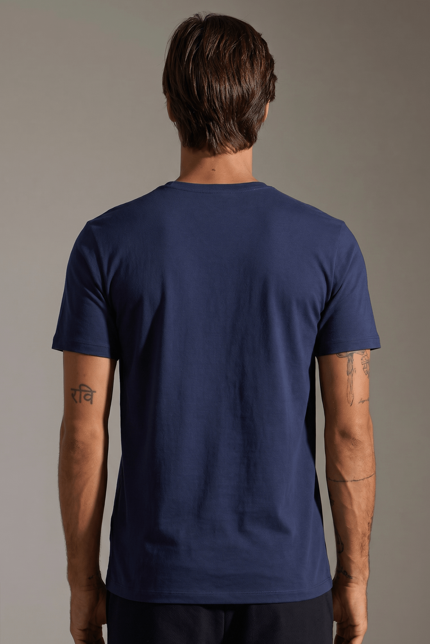 CAMISETA ESSENCIAL ZERO ALGODÃO PIMA - MARINHO da Vörr Brasil | Vörr Brasil