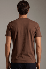 CAMISETA ESSENCIAL ZERO ALGODÃO PIMA - MARROM da Vörr Brasil | Vörr Brasil