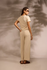 CAMISETA GOLDEN HOUR ALGODÃO - OFF WHITE da Vörr Brasil | Vörr Brasil